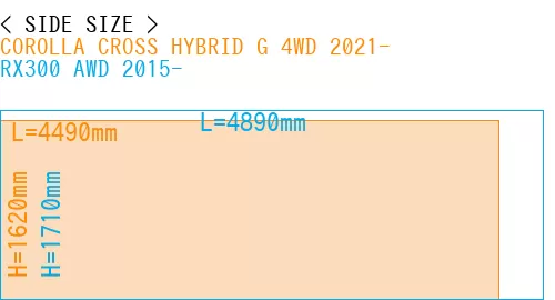 #COROLLA CROSS HYBRID G 4WD 2021- + RX300 AWD 2015-